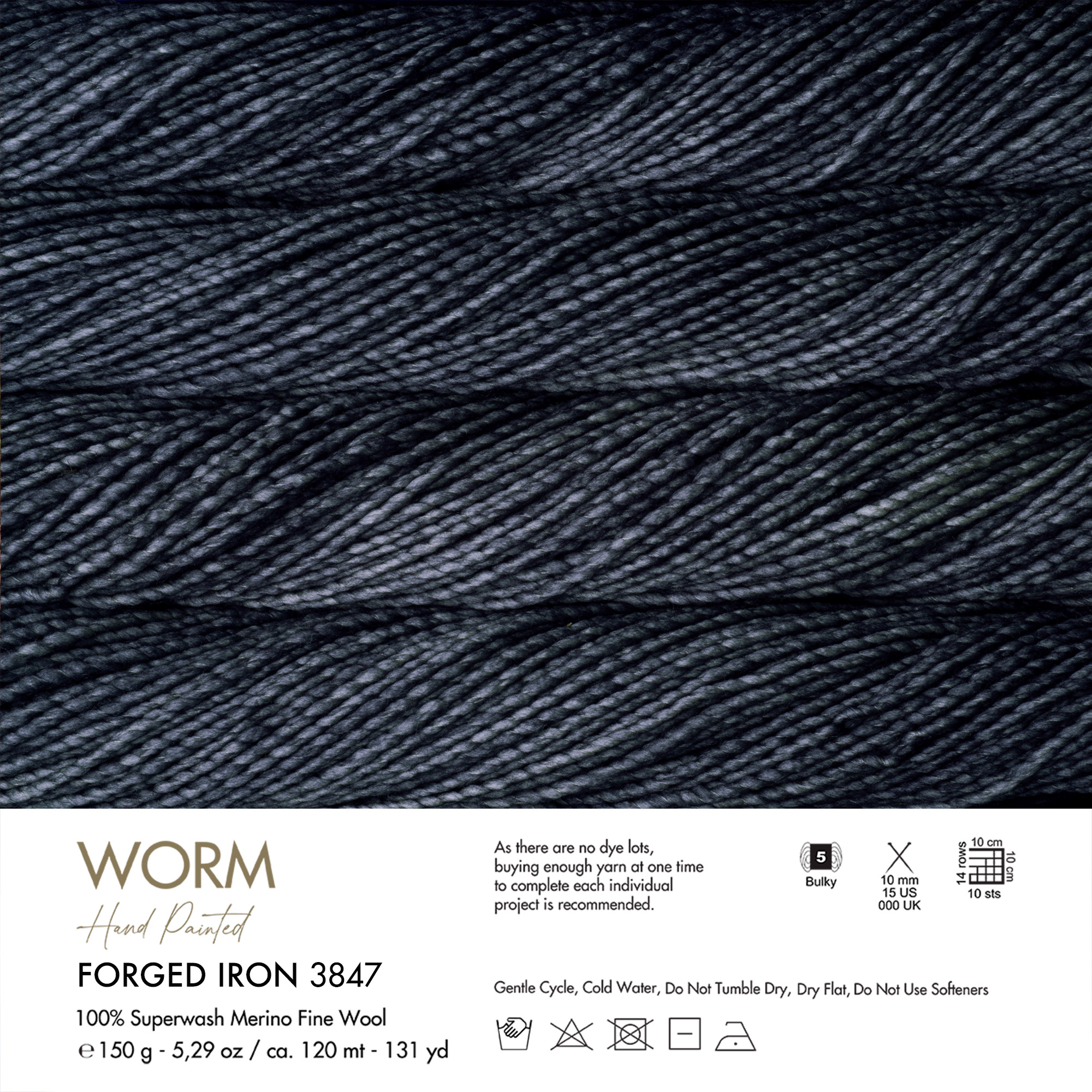 Worm - 3847 - Forged Iron - 2