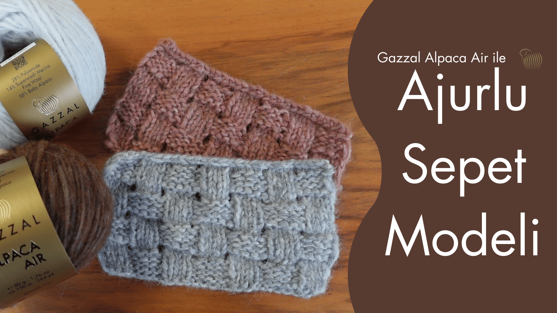 Alpaca Air ile Ajurlu Sepet Modeli