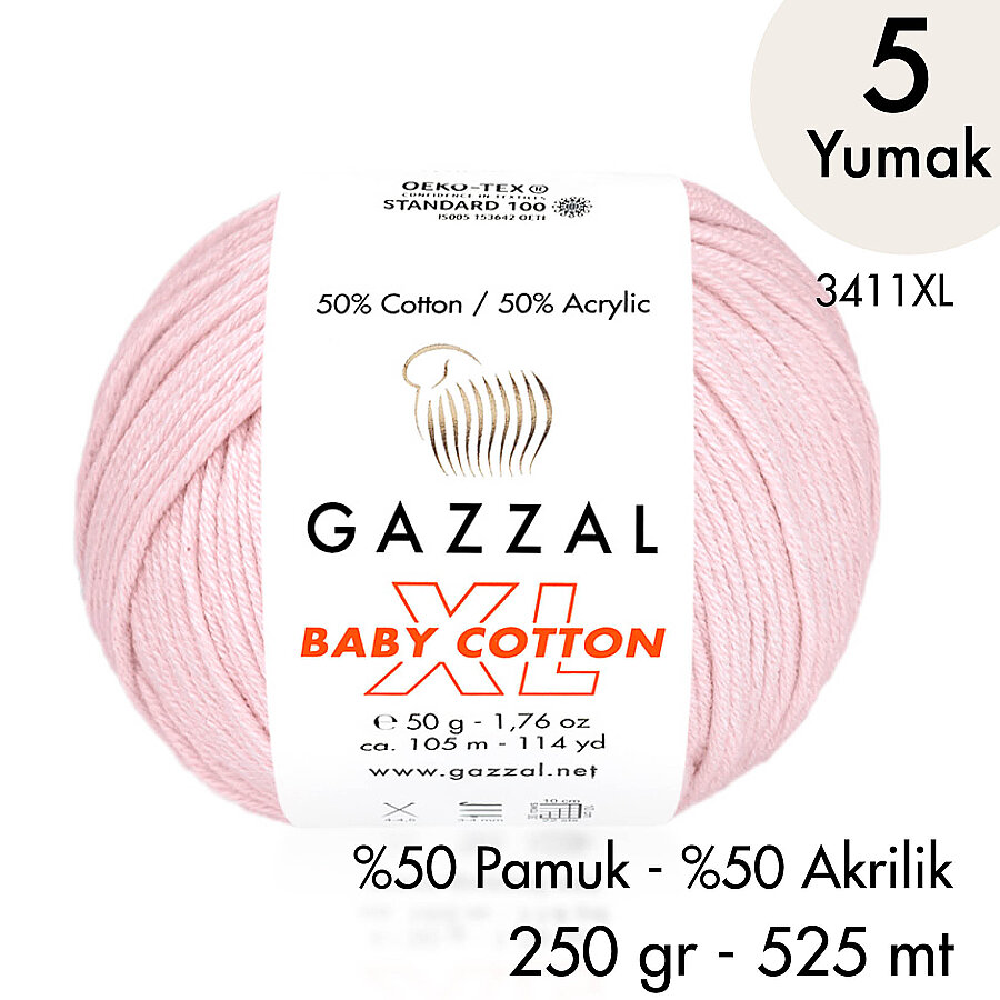 Baby Cotton XL 3411XL