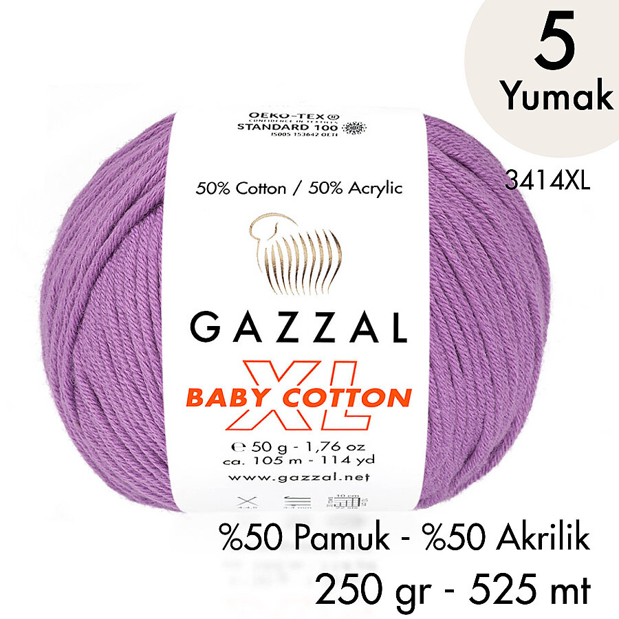 Baby Cotton XL 3414XL