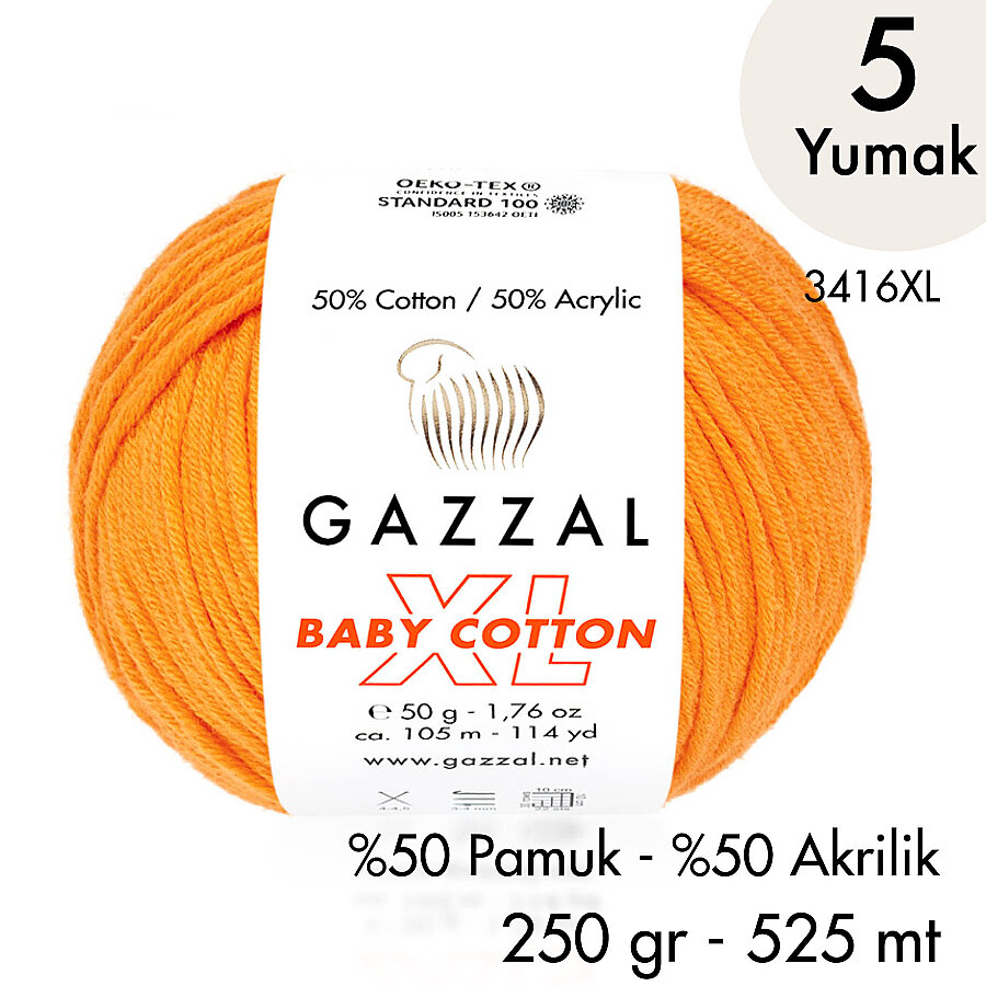 Baby Cotton XL 3416XL