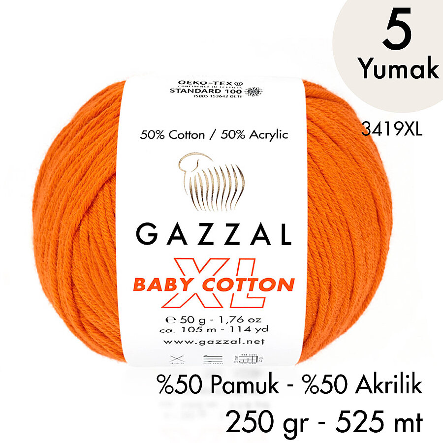 Baby Cotton XL 3419XL