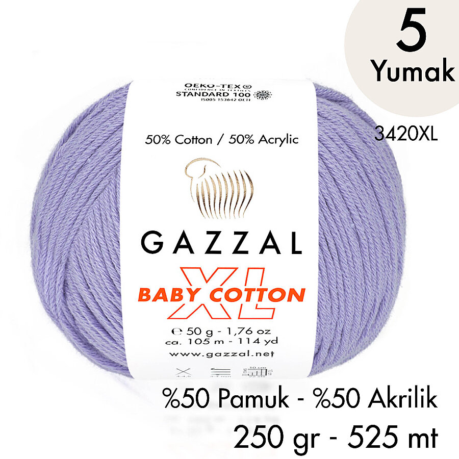 Baby Cotton XL 3420XL