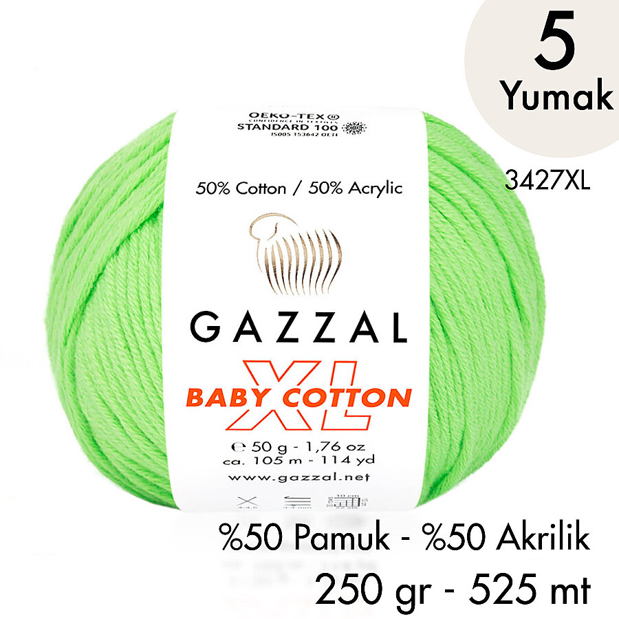 Baby Cotton XL 3427XL