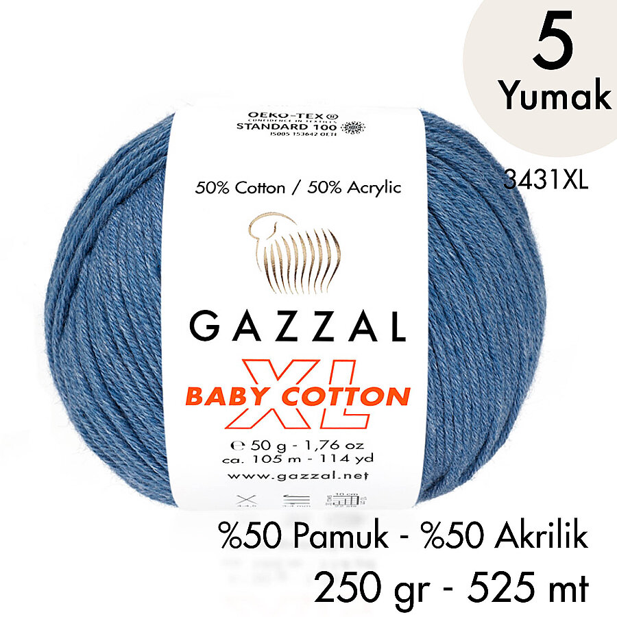 Baby Cotton XL 3431XL