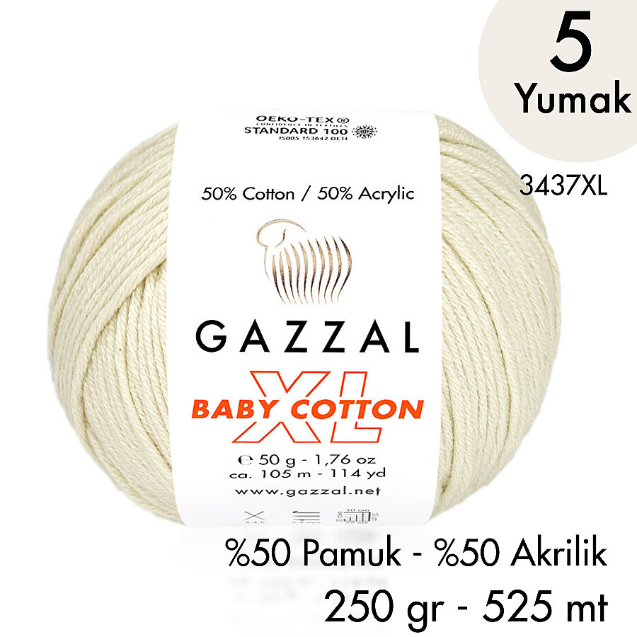 Baby Cotton XL 3437XL