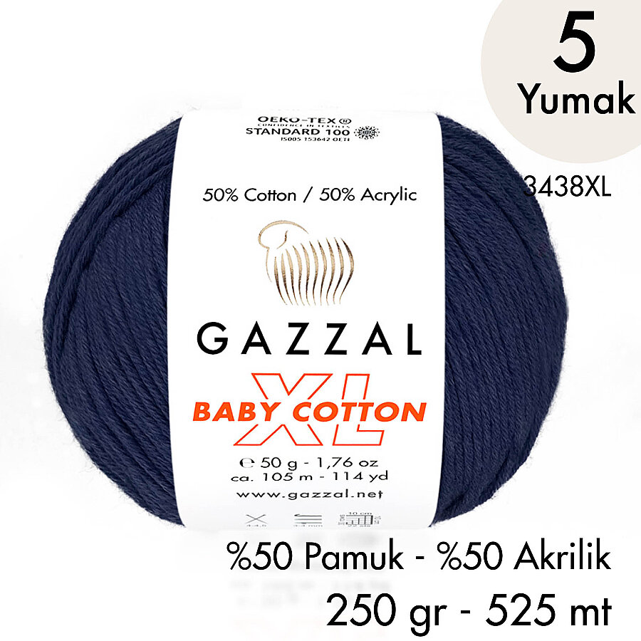 Baby Cotton XL 3438XL