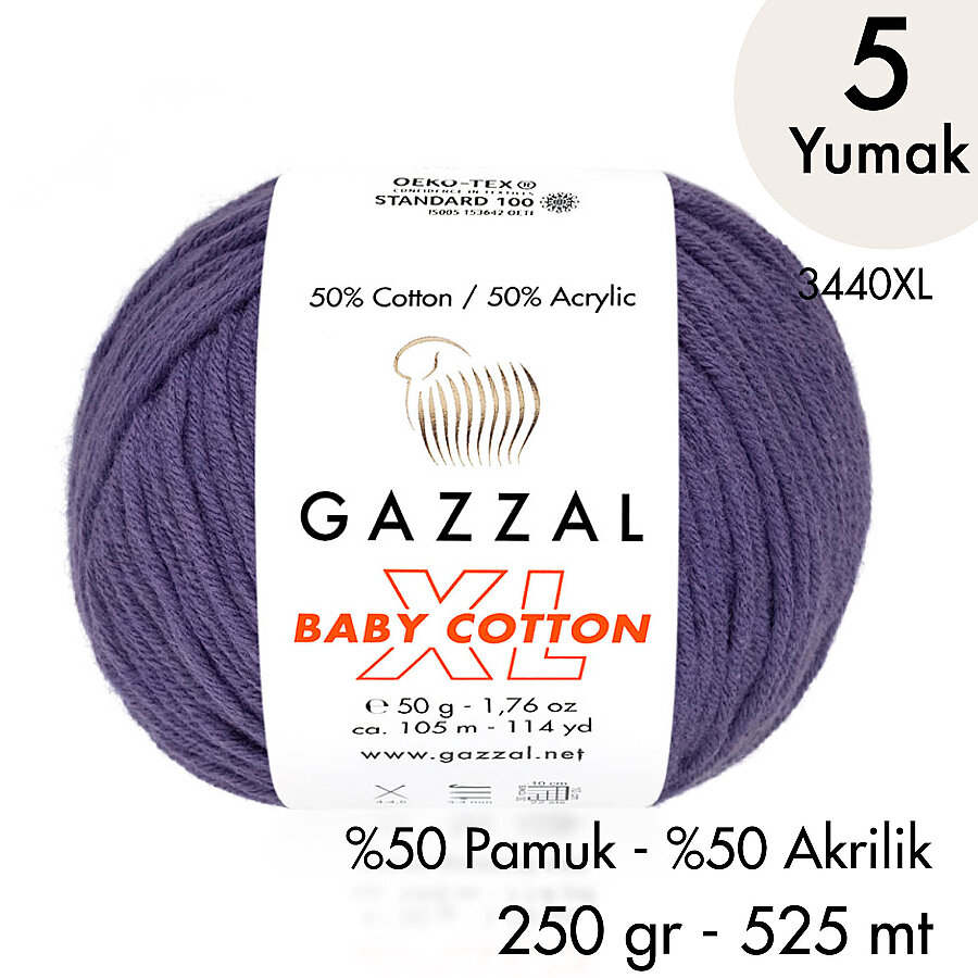Baby Cotton XL 3440XL