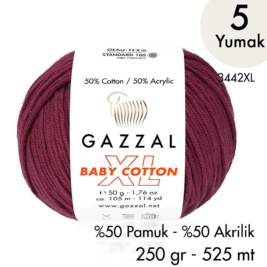 Baby Cotton XL 3442XL