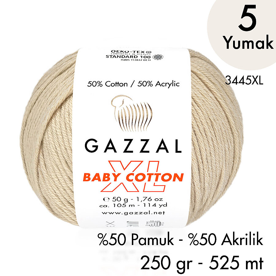 Baby Cotton XL 3445XL
