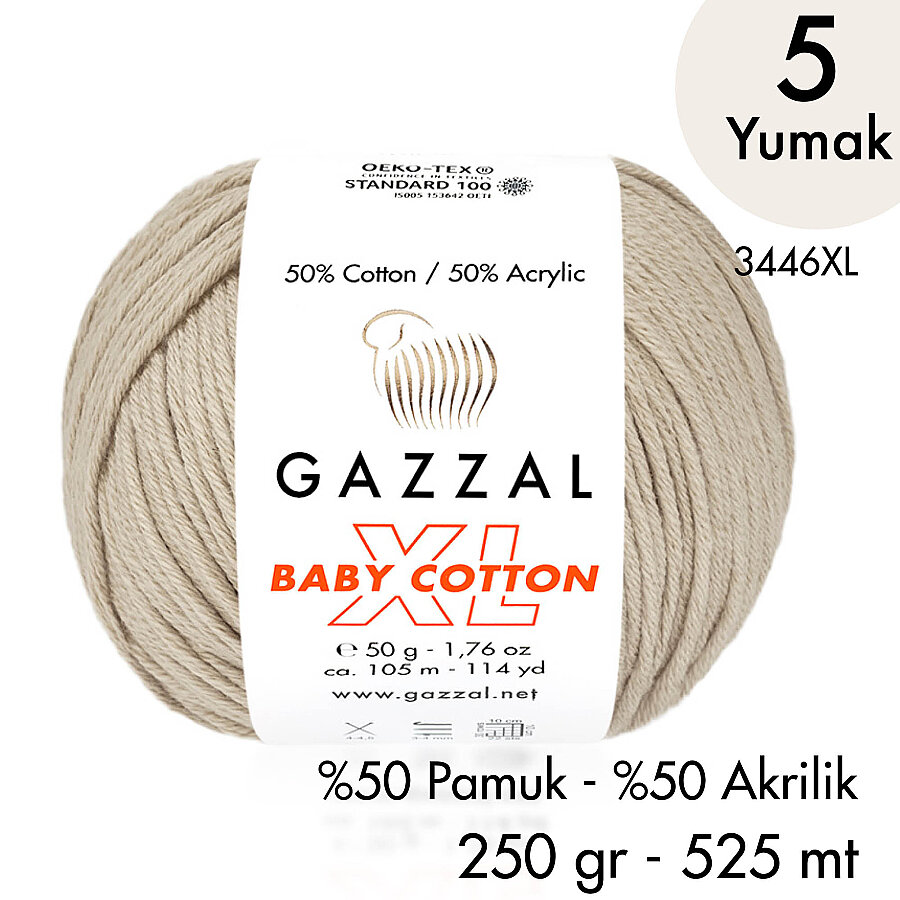 Baby Cotton XL 3446XL