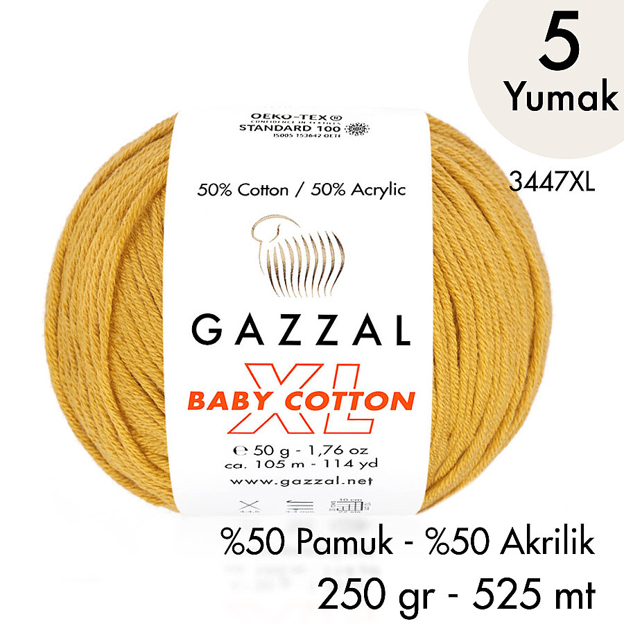 Baby Cotton XL 3447XL