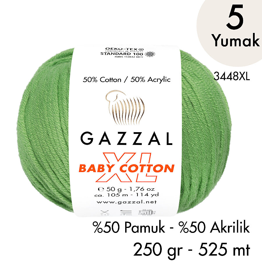 Baby Cotton XL 3448XL