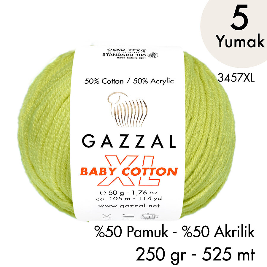 Baby Cotton XL 3457XL