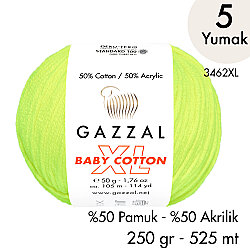 Baby Cotton XL 3462XL