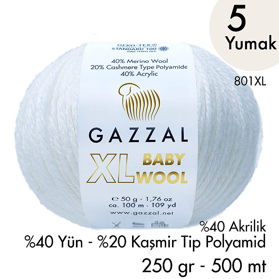 Baby Wool XL 801XL
