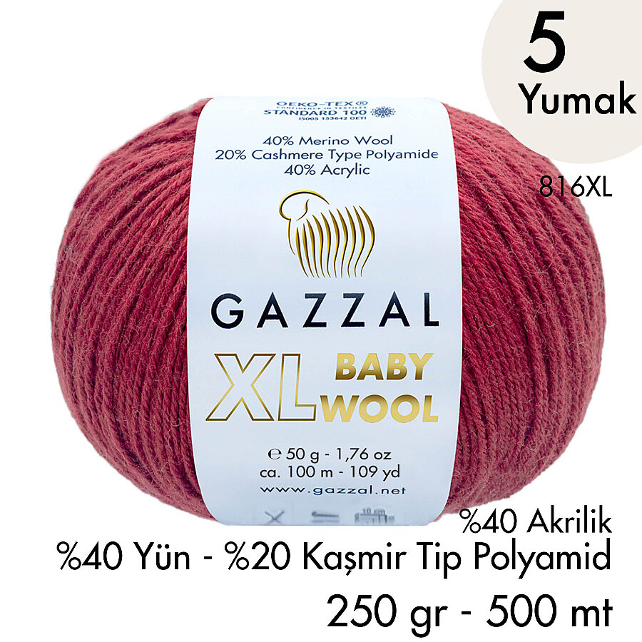 Baby Wool XL 816XL