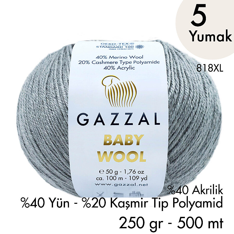 Baby Wool XL 818XL