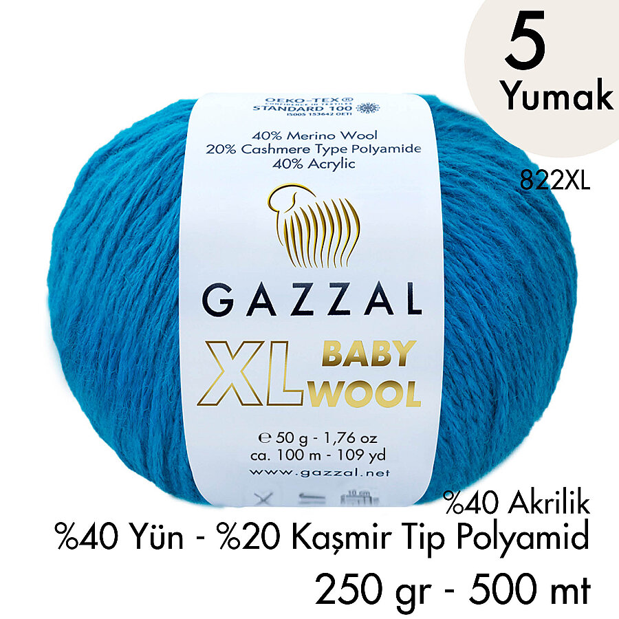 Baby Wool XL 822XL