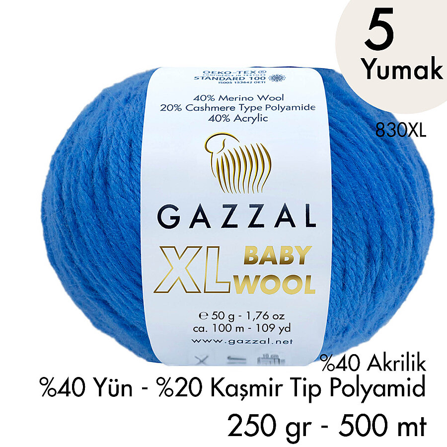 Baby Wool XL 830XL
