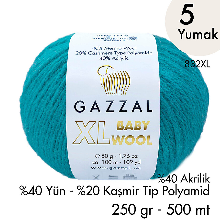 Baby Wool XL 832XL