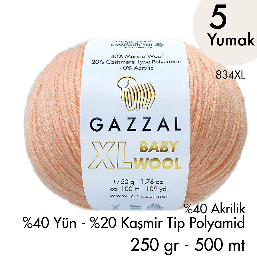 Baby Wool XL 834XL