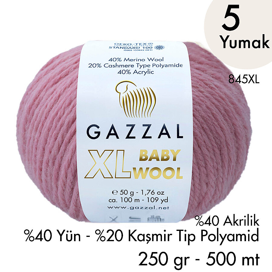 Baby Wool XL 845XL