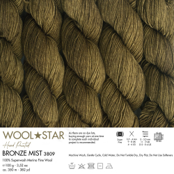 Wool Star - 3809 - Bronze Mist - (1)