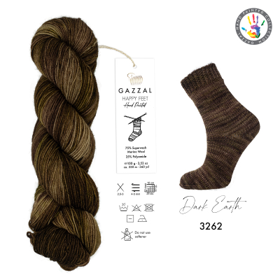 Happy Feet - 3262 - Dark Earth - 