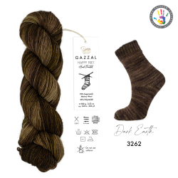 Happy Feet - 3262 - Dark Earth - 