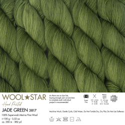 Wool Star - 3817 - Jade Green - (1)