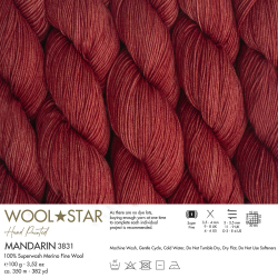 Wool Star - 3831 - Mandarin - (1)