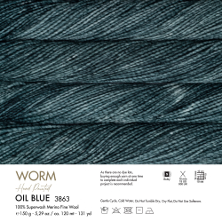 Worm - 3863 - Oil Blue - (1)