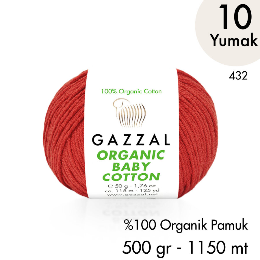Organic Baby Cotton 432