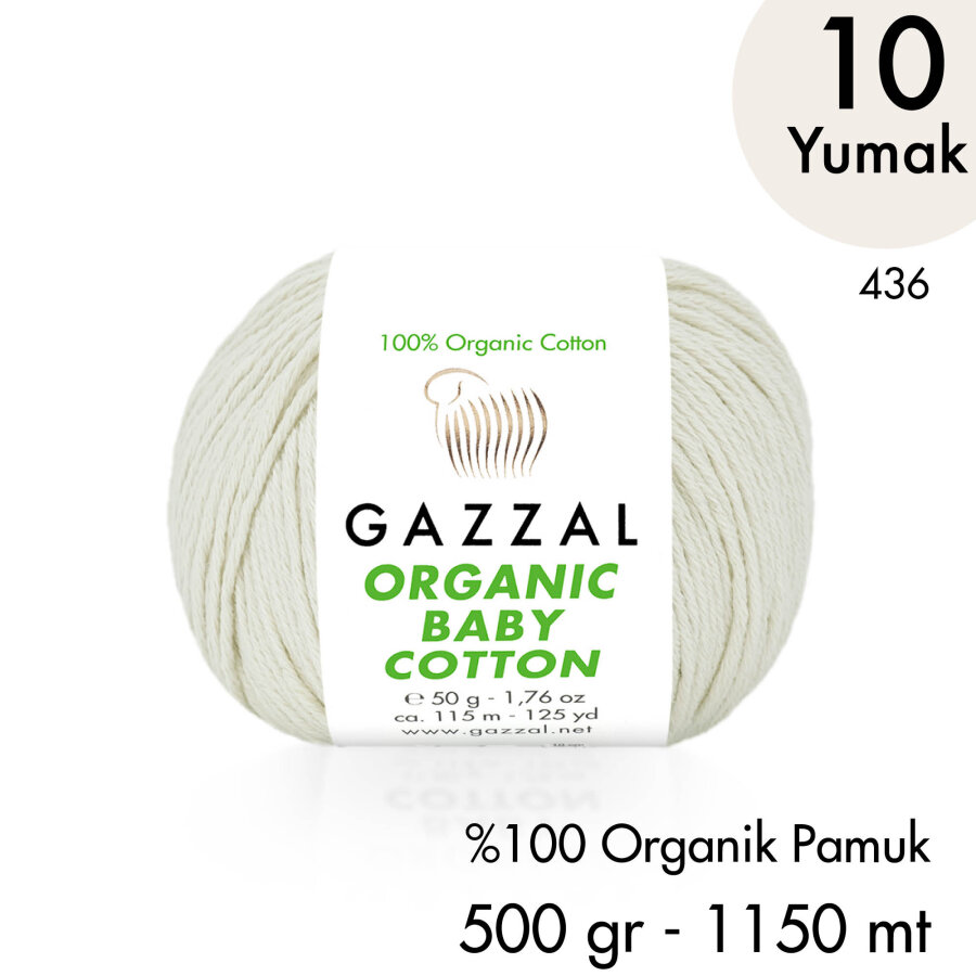 Organic Baby Cotton 436