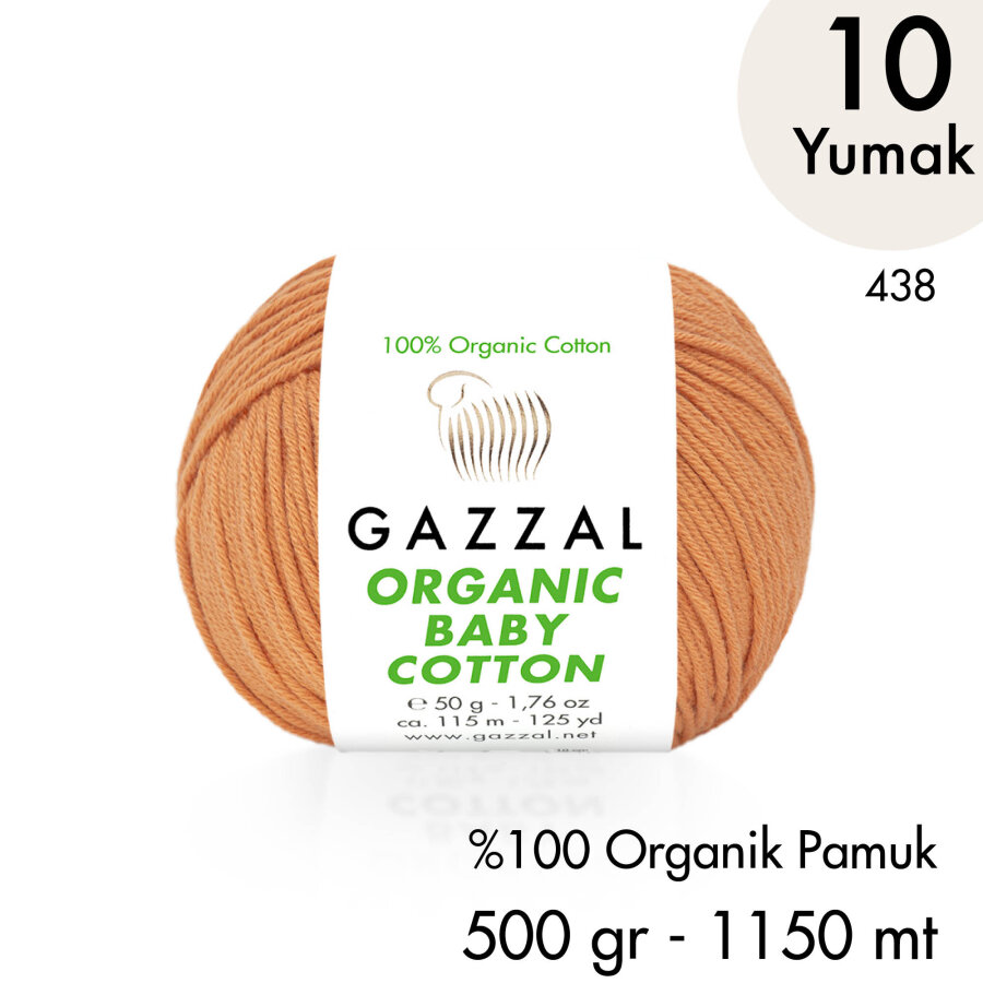 Organic Baby Cotton 438