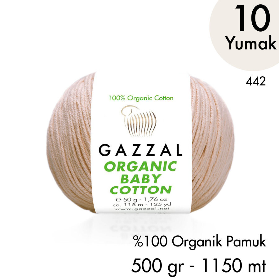 Organic Baby Cotton 442