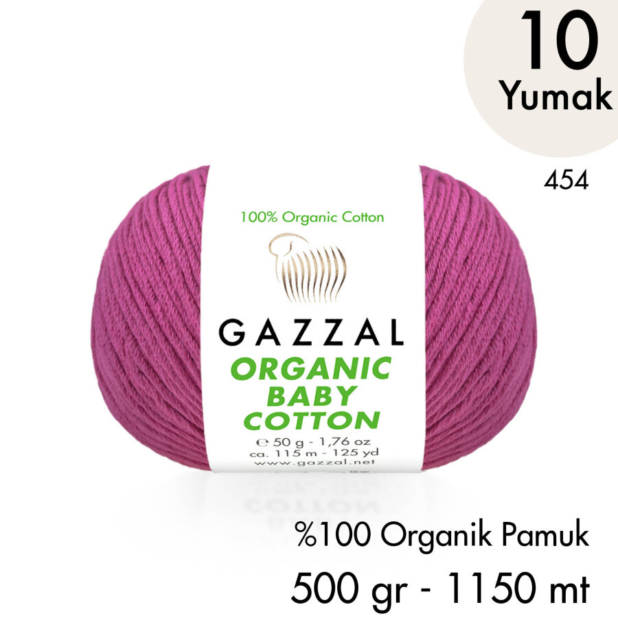 Organic Baby Cotton 454