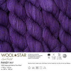 Wool Star - 3827 - Pansy - (1)