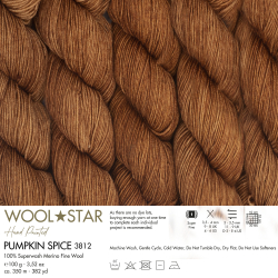 Wool Star - 3812 - Pumpkin Spice - (1)