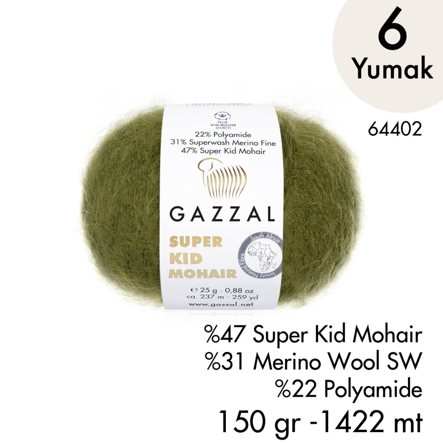 Super Kid Mohair 64402