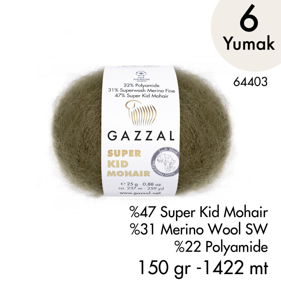 Super Kid Mohair 64403