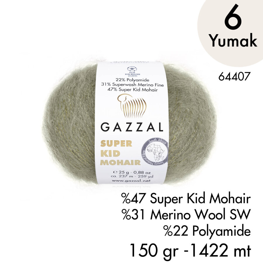 Super Kid Mohair 64407