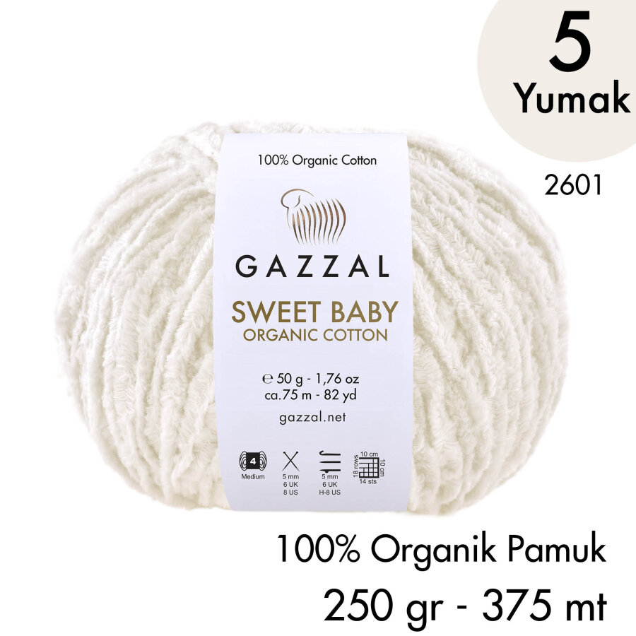Sweet Baby Organic Cotton 2601