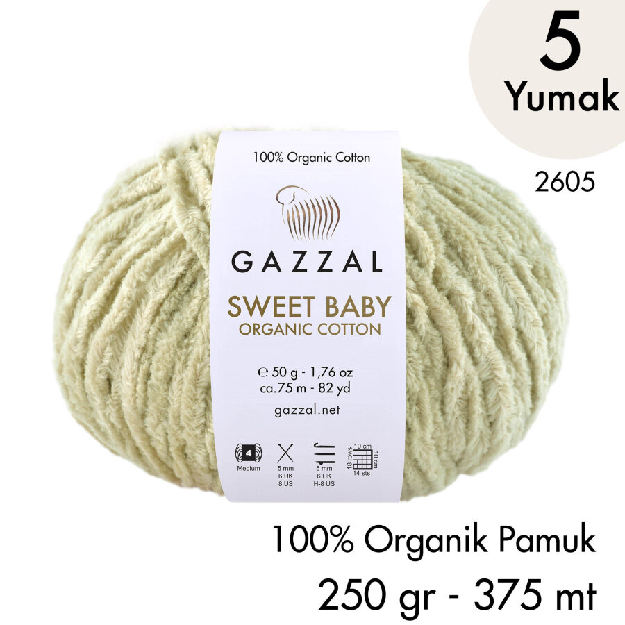 Sweet Baby Organic Cotton 2605