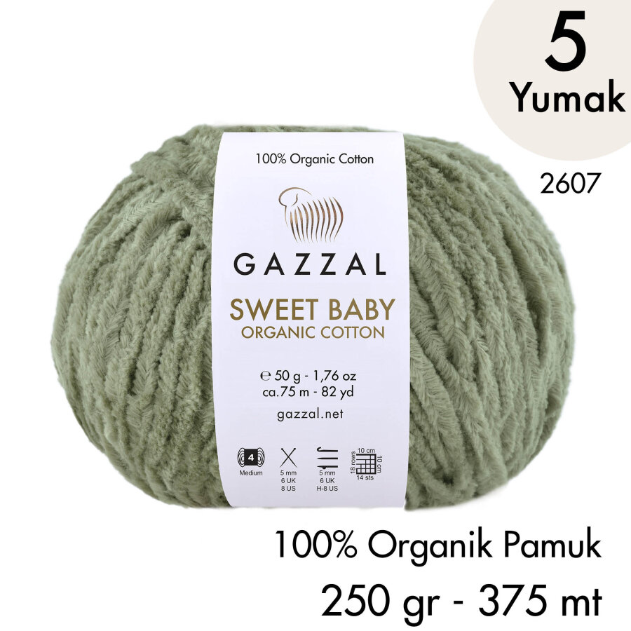 Sweet Baby Organic Cotton 2607