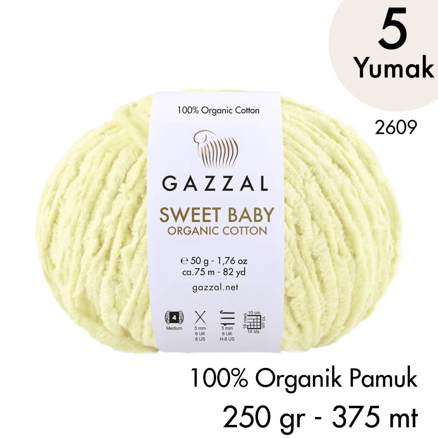 Sweet Baby Organic Cotton 2609
