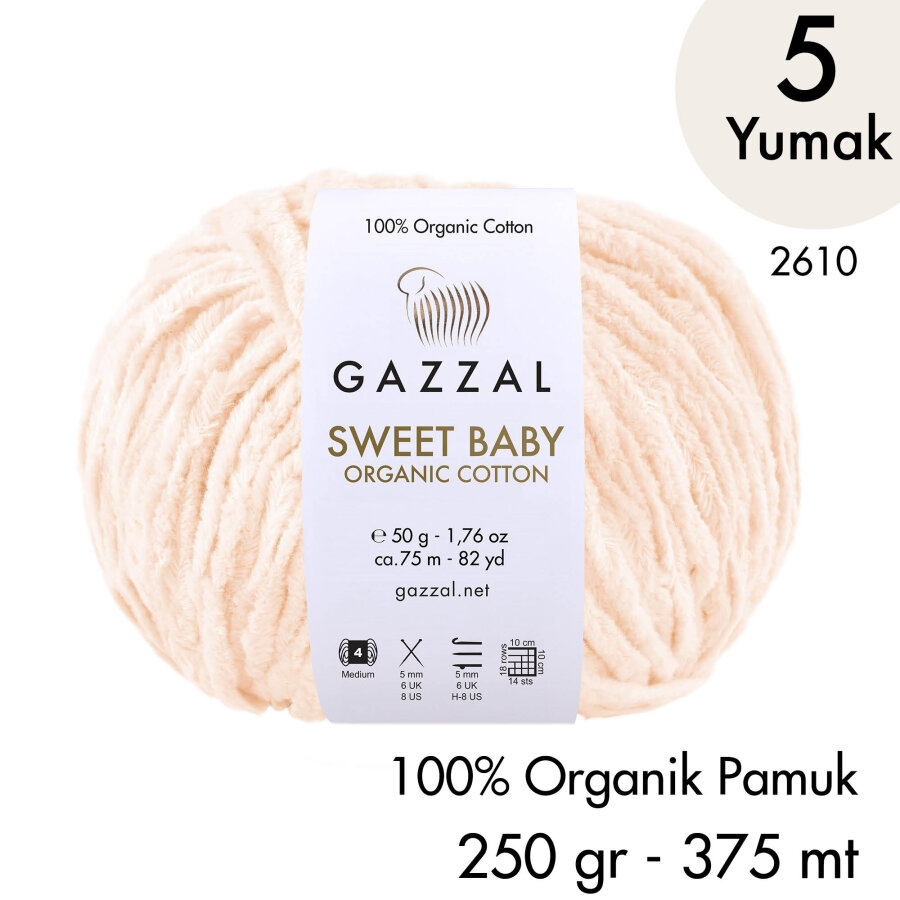 Sweet Baby Organic Cotton 2610