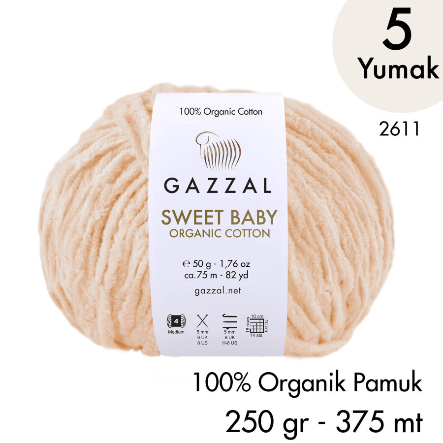 Sweet Baby Organic Cotton 2611