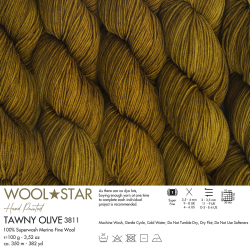 Wool Star - 3811 - Tawny Olive - (1)